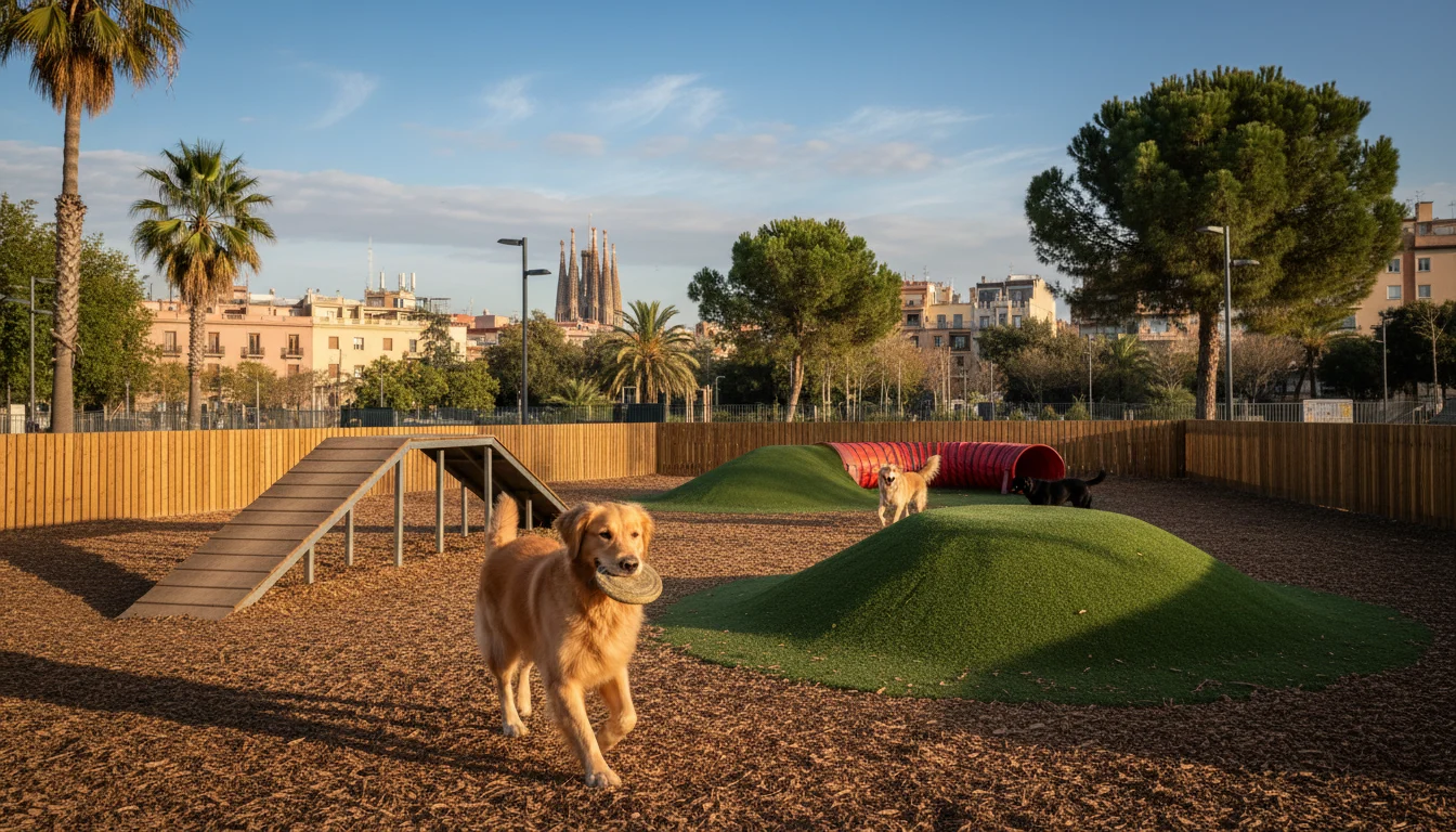 Barcelona con perro y parques caninos