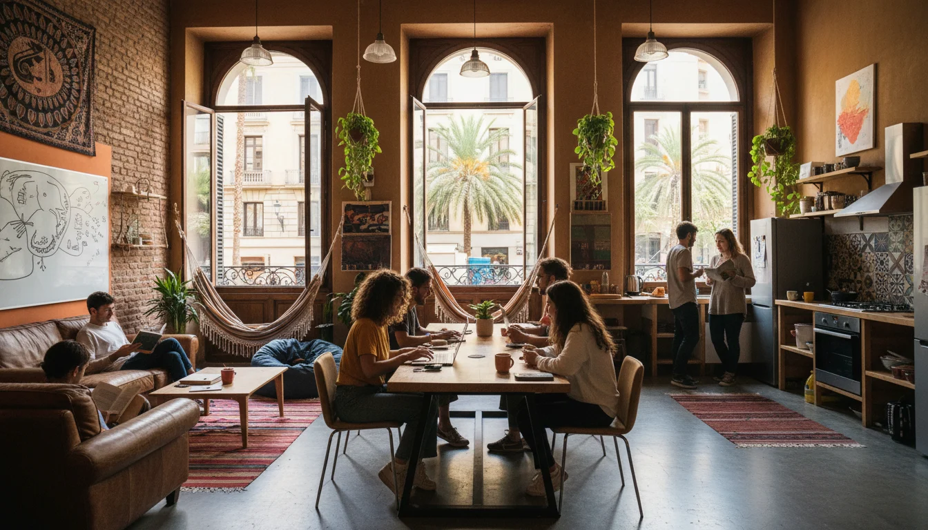 Coliving en Barcelona y alternativas