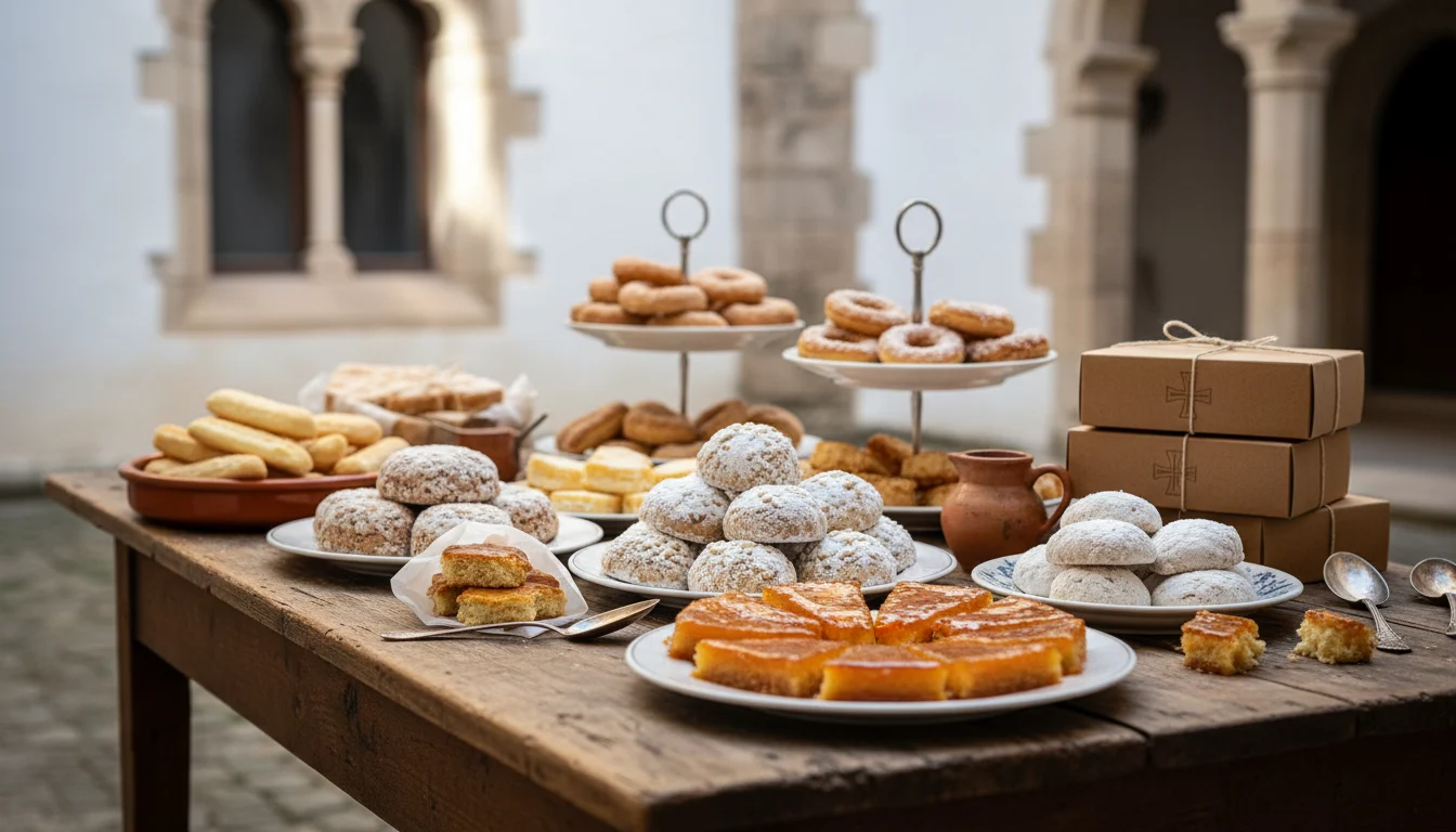 Dulces de clausura y repostería de monasterios en Barcelona