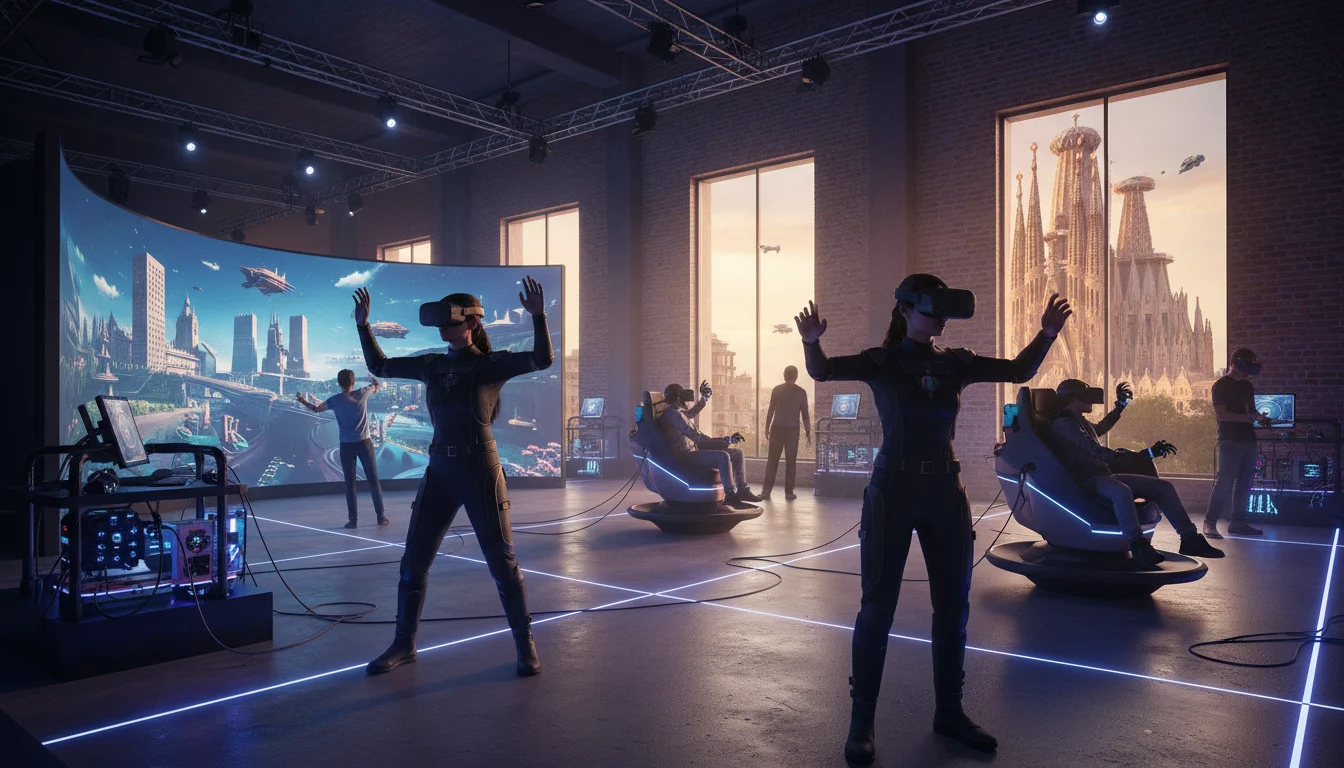 Guía de experiencias inmersivas y realidad virtual en Barcelona