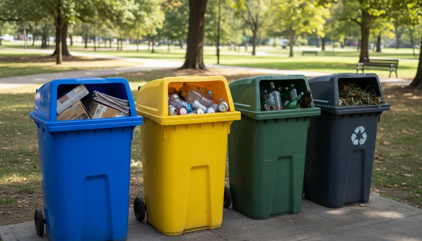 Guía de reciclaje y contenedores