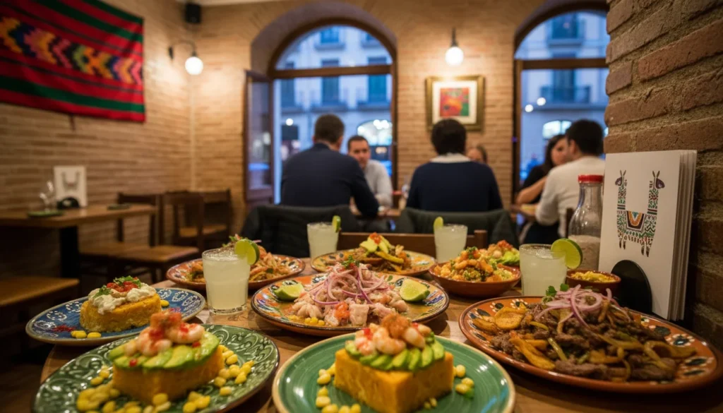 Los mejores restaurantes peruanos de Barcelona para foodies