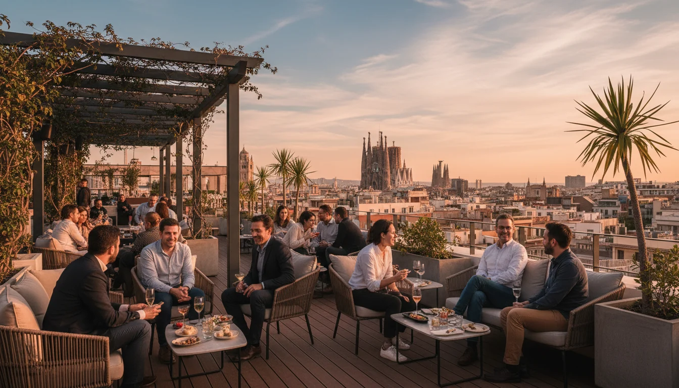 Los mejores sitios de afterwork en Barcelona para desconectar