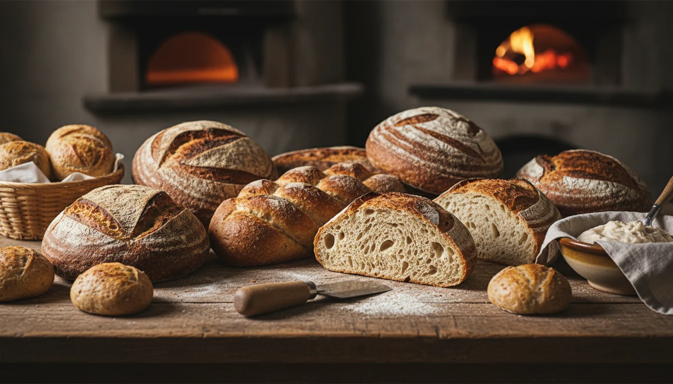 Panaderías artesanas de masa madre