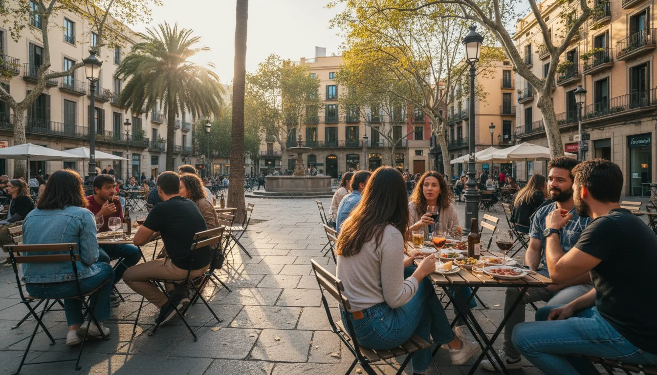 Plazas de Gràcia para tomar algo