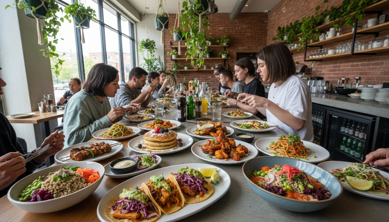 Restaurantes veganos que no aburren