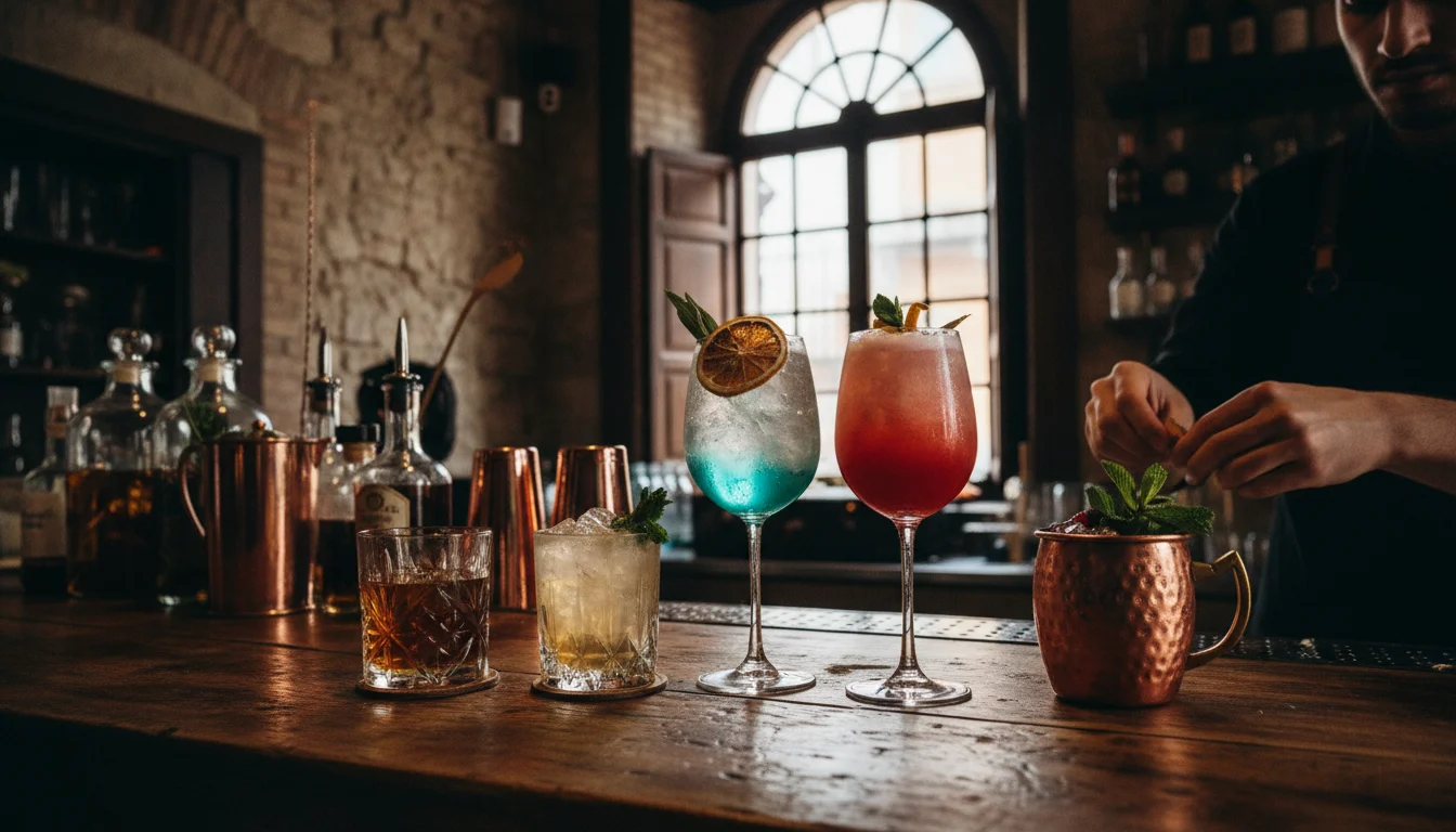 Ruta de coctelerías artesanas por el Born