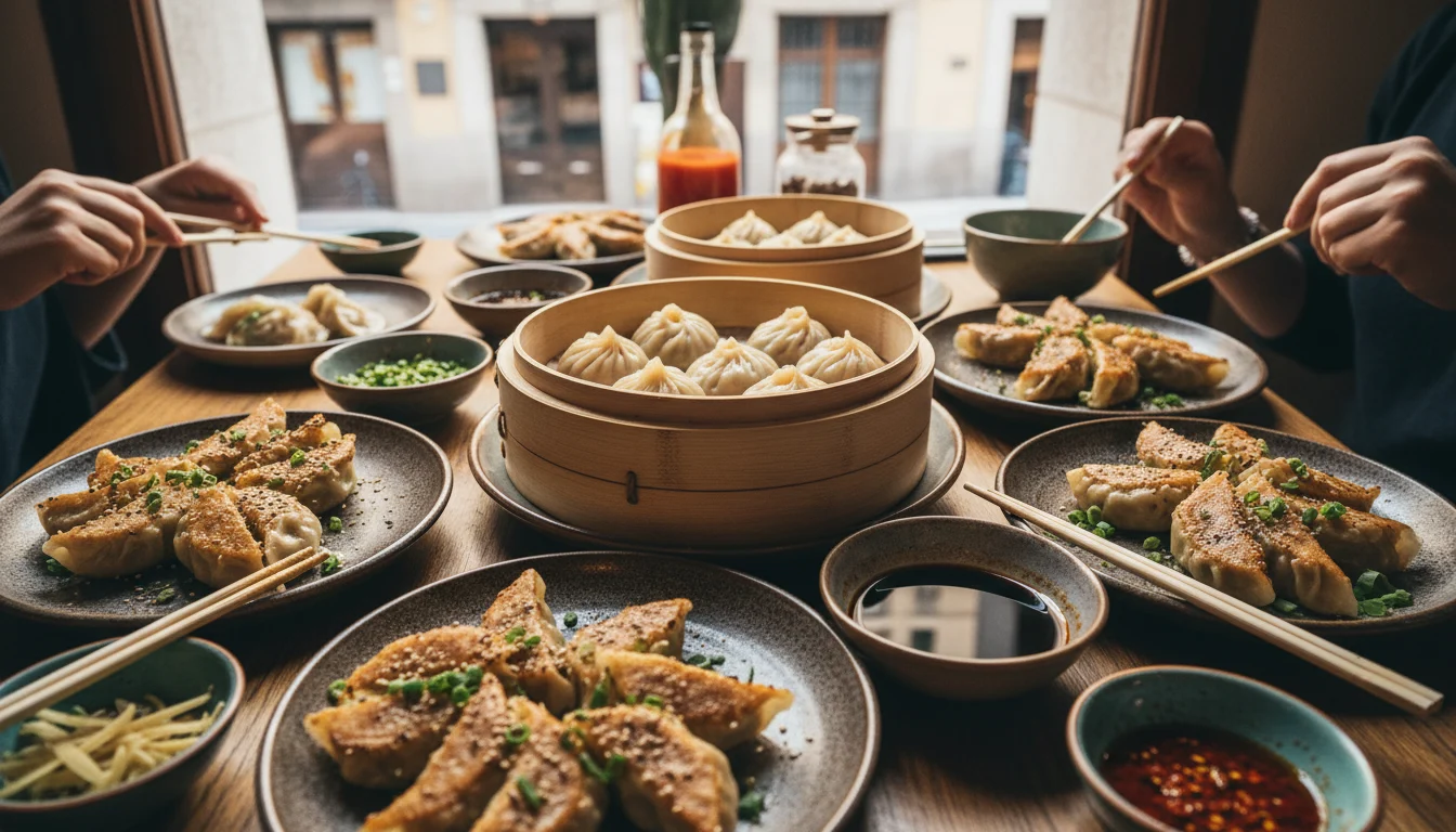 Ruta de las mejores gyozas y dumplings de Barcelona