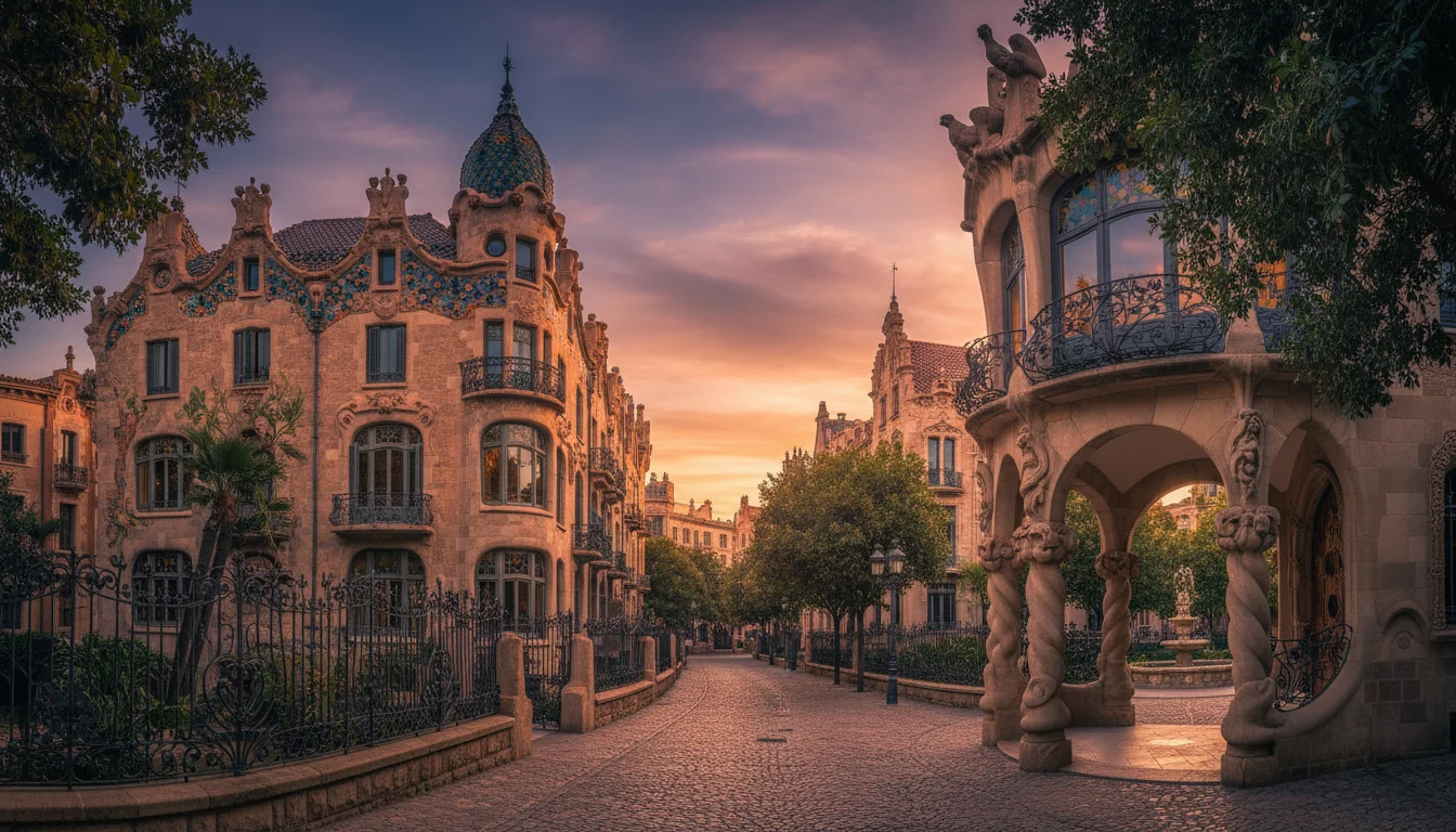 Ruta del modernismo desconocido más allá de Gaudí