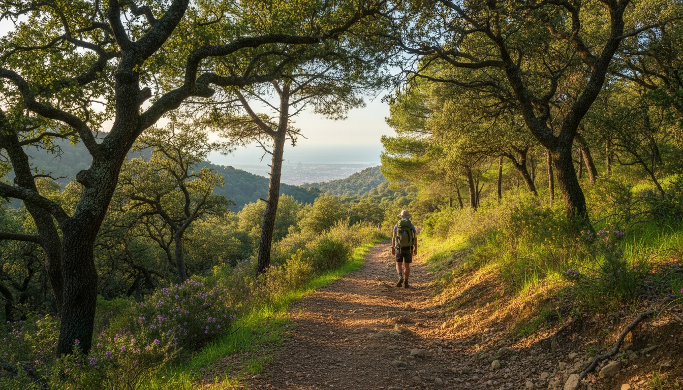 Senderismo y naturaleza en la sierra de Collserola