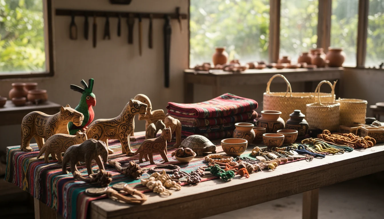 Souvenirs auténticos hechos aquí