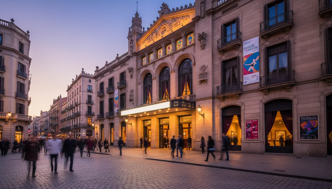 Teatros y artes escénicas en la capital catalana