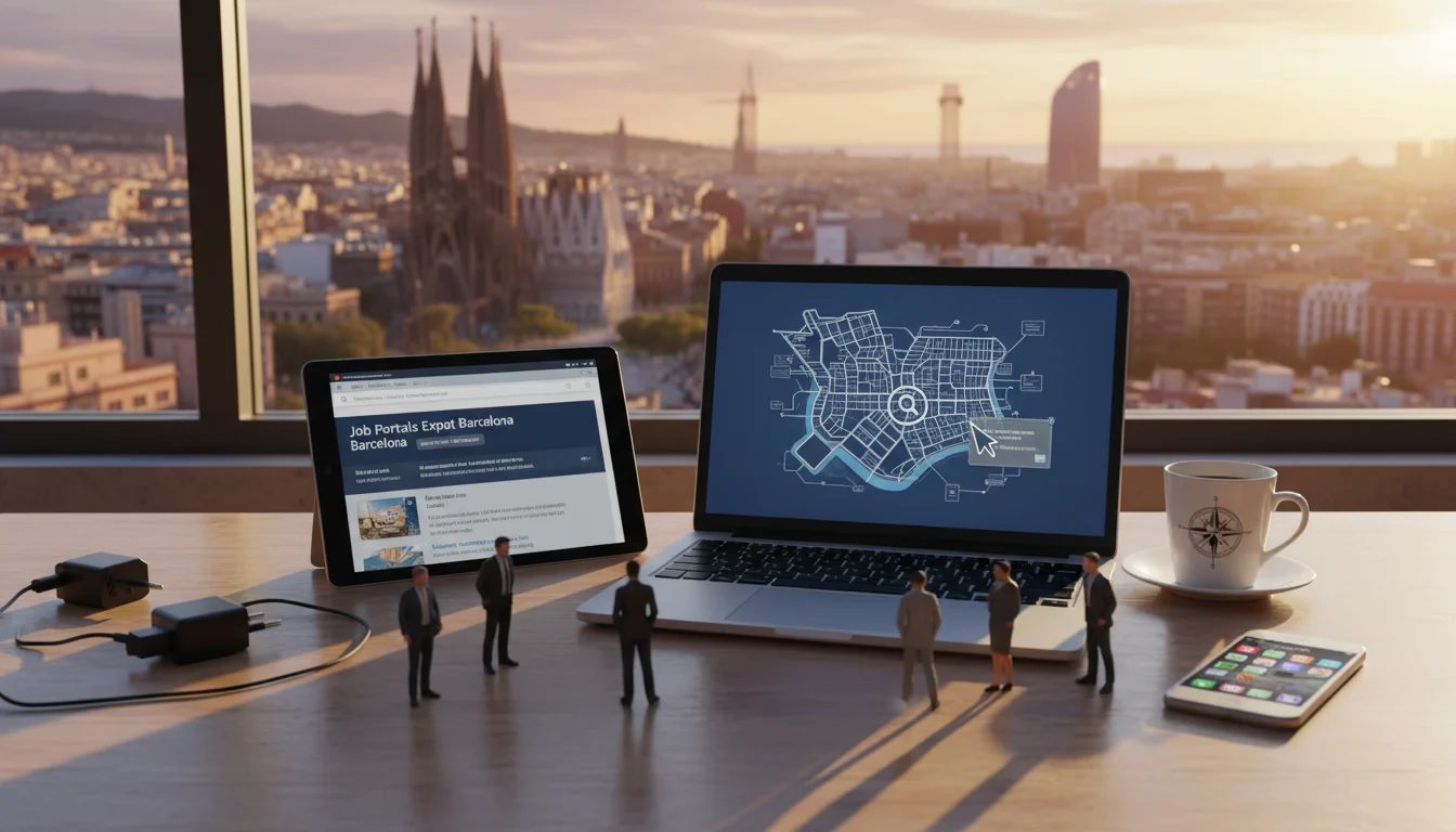 Trabajar en Barcelona y portales de empleo para expatriados
